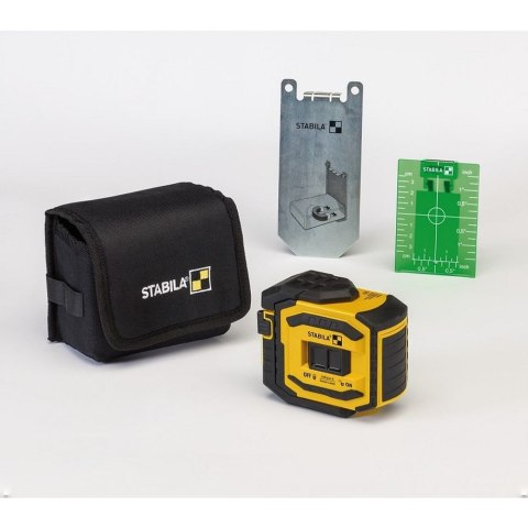 Laser krzyżowo-pionujący Stabila LAX 300 G, zestaw 4-częściowy SA19033 Laser krzyżowo-pionujący Stabila LAX 300 G, zestaw 4-częściowy SA19033