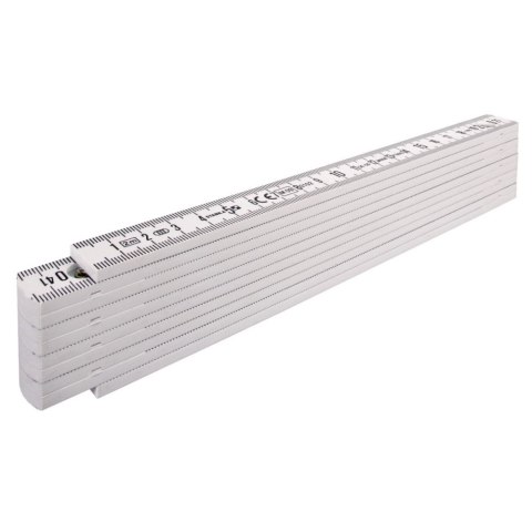 Miara składana 2m Stabila 1107 plastik, biała SA01701 Miara składana 2m Stabila 1107 plastik, biała SA01701