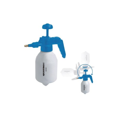 Quatros Spryskiwacz ciśnieniowy ręczny z pompką 1L QS14031 Quatros Spryskiwacz ciśnieniowy ręczny z pompką 1L QS14031