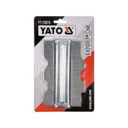 Yato Wzornik kształtów profili igiełkowy metalowy 150mm YT-70870