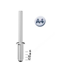 Nity aluminiowe A4/6 Novus NV045-0031