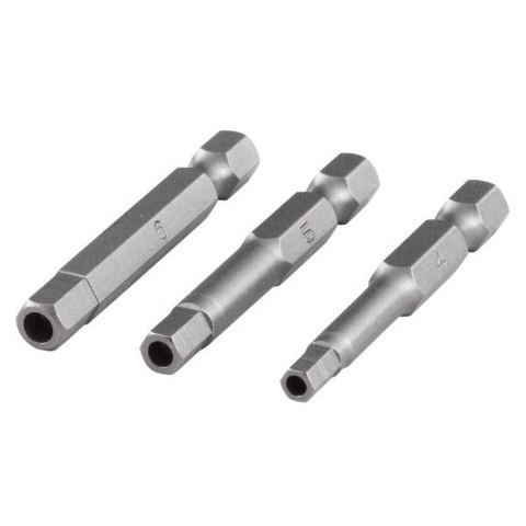 Bit 6-kąt wew. z otworem 4, 5, 6 Wolfcraft - 50 mm WF1264000 Bit 6-kąt wew. z otworem 4, 5, 6 Wolfcraft - 50 mm WF1264000