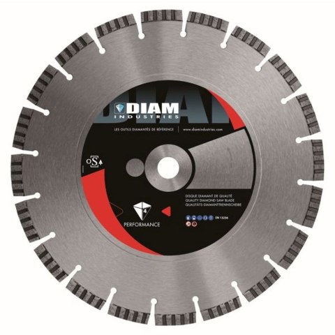 Tarcza Diamentowa 230 x 22/10 Diam BS70 laser, profesjonalna DIBS70230/22 Tarcza Diamentowa 230 x 22/10 Diam BS70 laser, profesjonalna DIBS70230/22