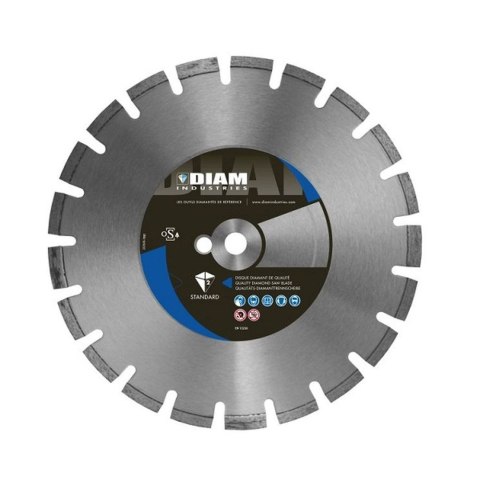 Tarcza Diamentowa do asfaltu 350 x 25,4/10 Diam AS50 laser, standard + DIAS50350/25 Tarcza Diamentowa do asfaltu 350 x 25,4/10 Diam AS50 laser, standard + DIAS50350/25