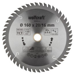 Tarcza HM do pilarek ręcznych Wolfcraft O 160 WF6630000
