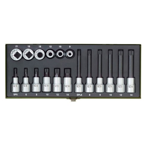 Zestaw nasadek XZN Proxxon PR23296 Zestaw nasadek XZN Proxxon PR23296