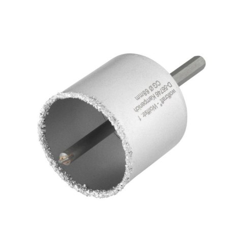 Otwornica 68 mm Wolfcraft - z nasypem z węglików spiekanych, kompletna WF8913000 Otwornica 68 mm Wolfcraft - z nasypem z węglików spiekanych, kompletna WF8913000