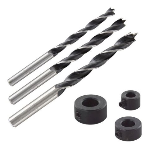Wiertła do połączeń kołkowych 6, 8, 10 mm Wolfcraft WF2730000 Wiertła do połączeń kołkowych 6, 8, 10 mm Wolfcraft WF2730000