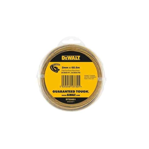 Dewalt Dewałt Żyłka Do Kosy Szpula 2Mm 68M Dt20651-Qz