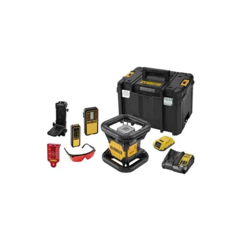 Dewalt Laser Obrotowy 18V 1X2,0Ah Pion I Poziom 60M Wiązka Czerwona Dce079D1R Dce079D1R-Qw