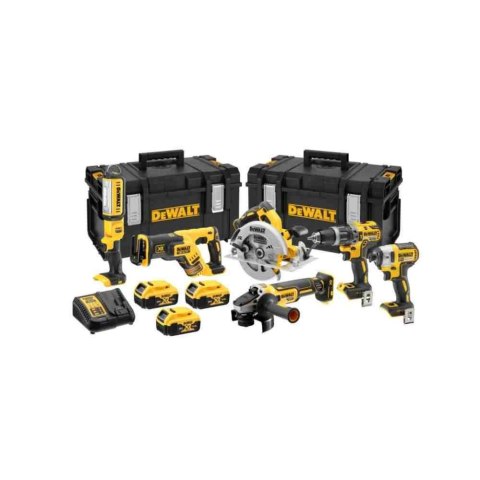 Dewalt Zestaw Combo 18V 6 - Elementowy + 3 X 5,0Ah + 2X Ds300 Dck623P3 Dck623P3-Qw